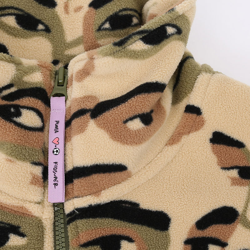 Мужская толстовка PUMA x KS AOP Fleece HZ Top (53040296)  - цена, описание, фото 4